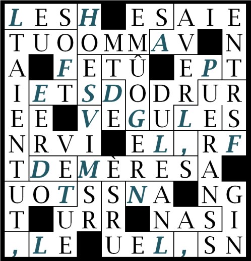 LES HOMMES AVAIENT PERDU LE GOÛT-let