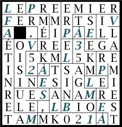 le premier voisin est À 25km-let